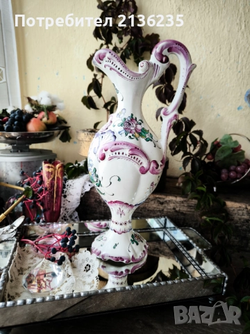 Порцеланова кана/ ваза, снимка 2 - Антикварни и старинни предмети - 51955876