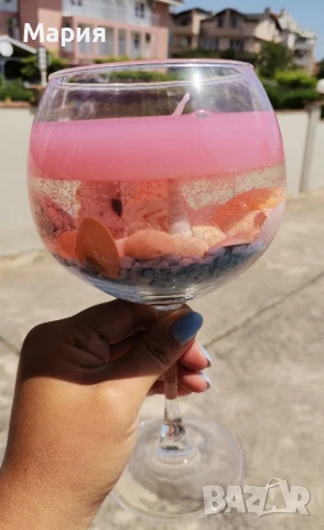 Чаши с гел восък , снимка 8 - Декорация за дома - 50667320