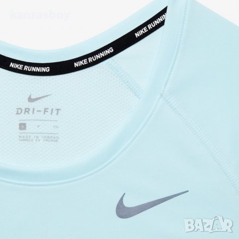 Nike Dry Miler Blue - страхотна дамска тениска, снимка 5 - Тениски - 32997326