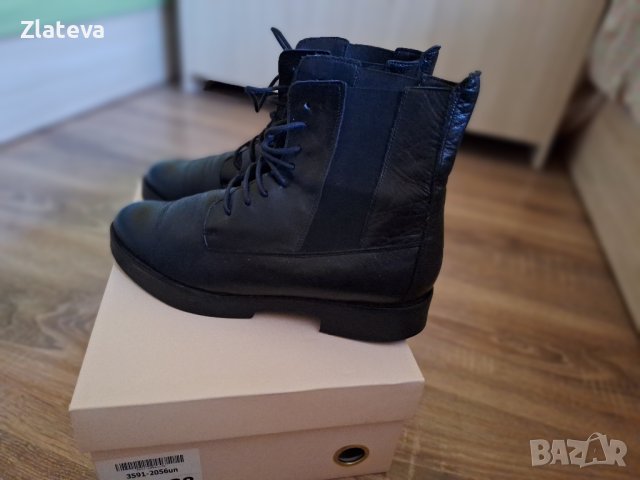 Боти естествена кожа 