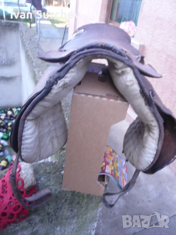 СТАРО СЕДЛО ОТ ПЕТДЕСТТЕ ГОДИНИ, снимка 12 - Други животни - 53256267