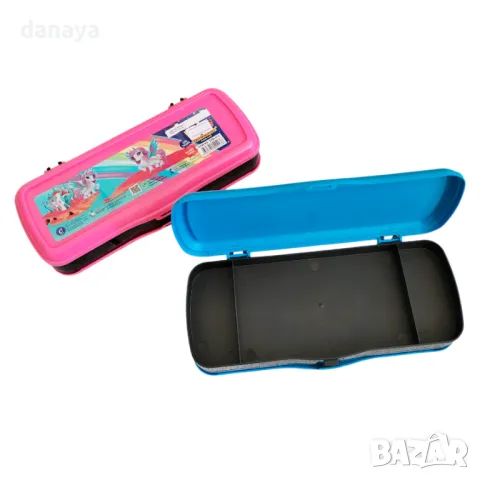 2151 Кутия органайзер за моливи и ученически пособия на две нива