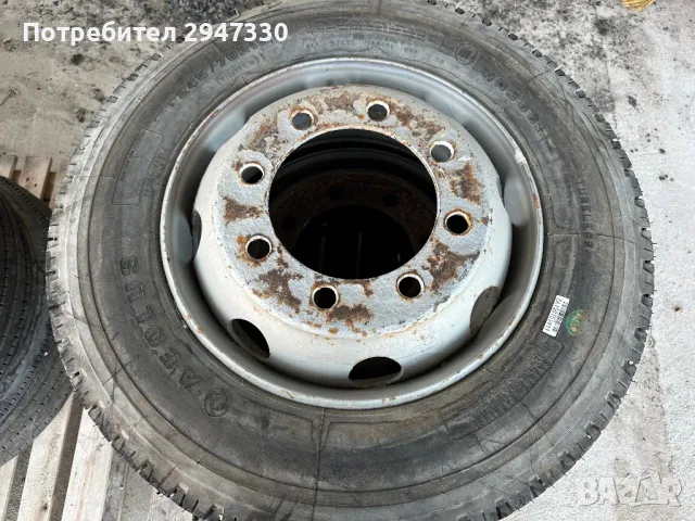 Джанти с гуми 245/70R19,5, снимка 2 - Гуми и джанти - 48182567