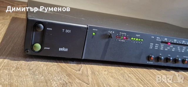 Тунер Braun T301, снимка 3 - Радиокасетофони, транзистори - 50687574