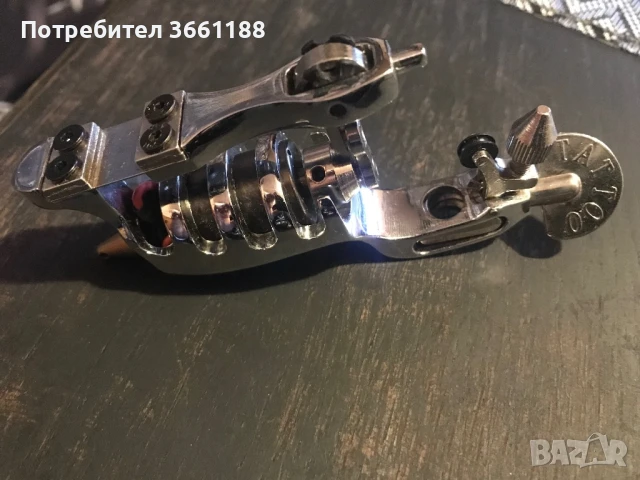 Универсална роторна таттоо машина хром, снимка 2 - Друго оборудване - 50653164