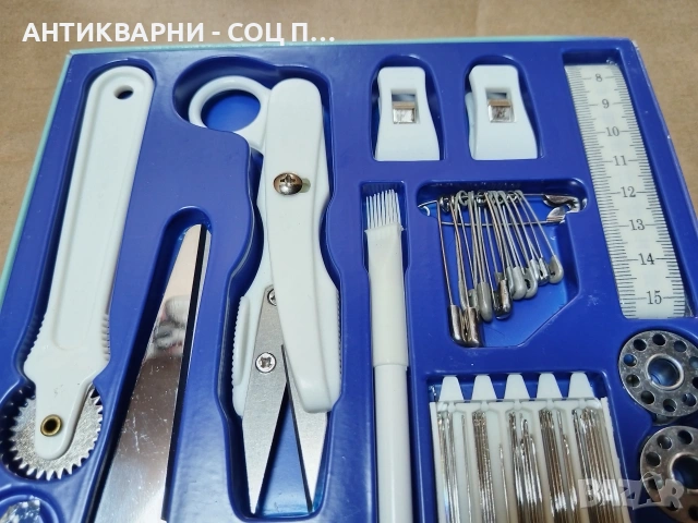Соц НОВ Шивашки Немски Комплект За Шиене. / НОМЕР 649., снимка 10 - Антикварни и старинни предмети - 53327286