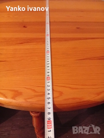 Дървена згаваъма маса, снимка 5 - Маси - 53233911