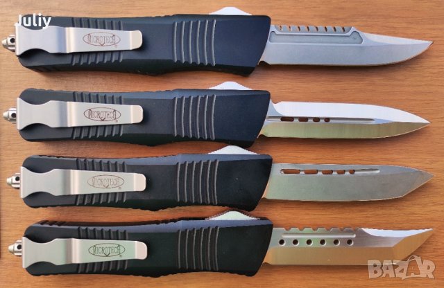Автоматичен нож Microtech Combat Troodon  4 модела, снимка 3 - Ножове - 37724361