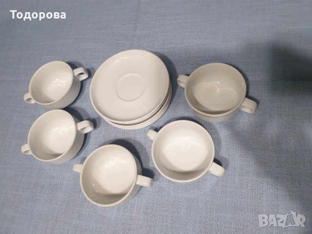 Порцеланов сет-чаши,купи с две дръжки Schonwald  Germany, снимка 4 - Сервизи - 35007444