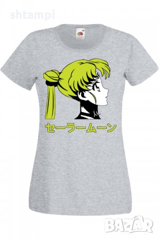 Дамска тениска Sailor Moon 03,Анимация,игра,Празник,Повод., снимка 5 - Тениски - 38074119
