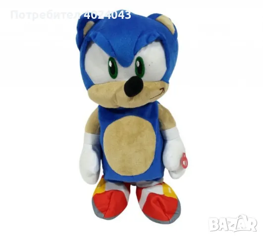 Ходещ таралеж Соник – интерактивна плюшена играчка