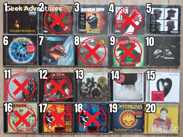 Rock/Punk Metal Music Albums CDs Оригинални Рок Пънк Музикални Дискове, снимка 2 - CD дискове - 46680866