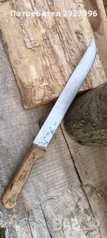 Стар нож.Голям по размер, снимка 4 - Антикварни и старинни предмети - 50980170