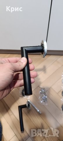 Метални дръжки за врати черен цвят., снимка 8 - Други - 43484577