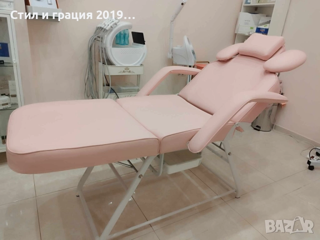 Фиксирана кушетка за миглопластика - бяла/черна/сива/бледо розова, снимка 13 - Кушетки - 43849374