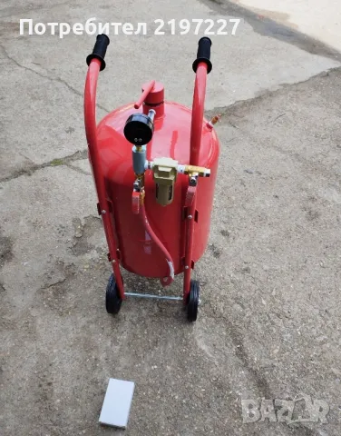 Пясъкоструене,балон 76литра, снимка 2 - Други машини и части - 49968359