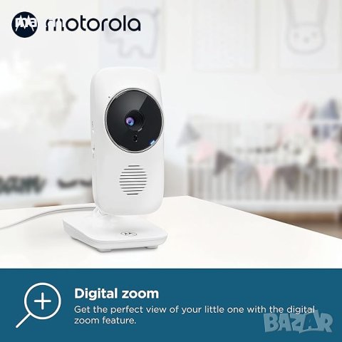 Видео бебефон MOTOROLA BABY MONITOR VM483 2.8″ White * Безплатна доставка * Гаранция 2 години, снимка 5 - Бебефони - 43593513