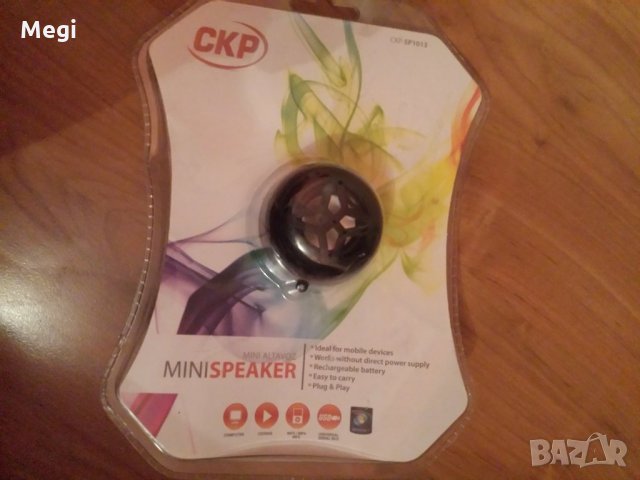 Mini speaker/тонколона, снимка 2 - Слушалки, hands-free - 26886730