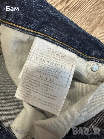 Мъжко!Carhartt Marlow Pants размер 32х32 , снимка 6 - Панталони - 52617336
