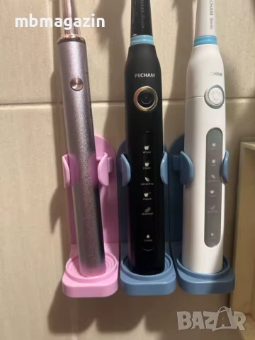 Поставка за електрически четки за зъби, снимка 11 - Органайзери - 38376663