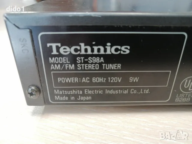 Тунер Technics употребяван , снимка 3 - Ресийвъри, усилватели, смесителни пултове - 48409552