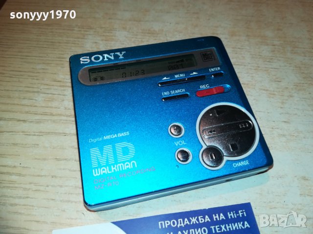 SONY MZ-R70 MINIDISC RECORDER-MADE IN JAPAN, снимка 10 - MP3 и MP4 плеъри - 28592869