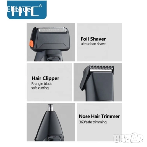 Машинка за подстригване 3в1,HTC,AT-1088, снимка 2 - Тримери - 52895070