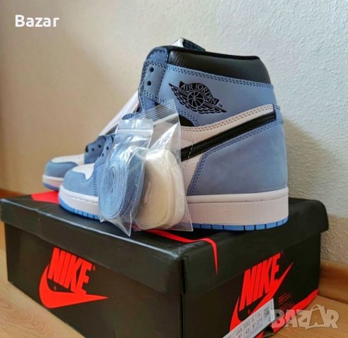 Nike Air Jordan University Blue 43 size Найк 43 размер номер обувки , снимка 3 - Кецове - 35208680