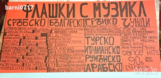 Флашки и дискове с музика!, снимка 11 - Други музикални жанрове - 48897334