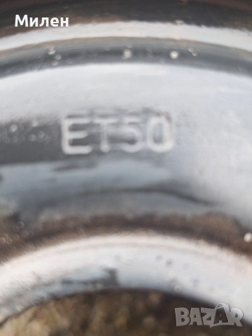 Метална Джанта 15ка За Моделите На Renault Dacia Nissan 6J ET50 4x100 Централен Отвор 60.1, снимка 2 - Гуми и джанти - 51550069