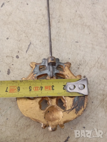 Старо махало за часовник, снимка 4 - Други ценни предмети - 45693930