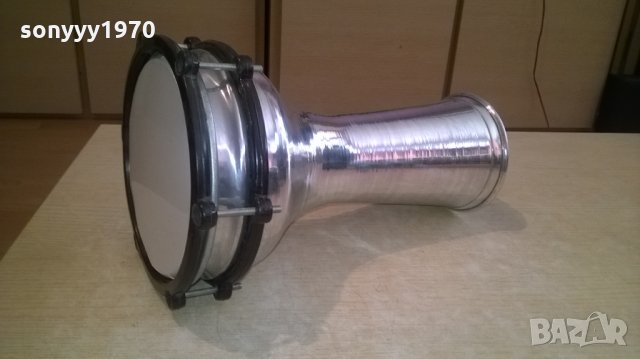 НОВА тарамбука-с бяла кожа/пластика-30х20см-внос сирия, снимка 6 - Ударни инструменти - 26360672