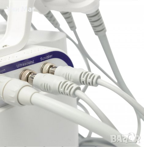 АПАРАТ 6 В 1 ВОДНО ДЕРМАБРАЗИО, КИСЛОРОД, RF, BIO, УЛТРАЗВУК И ШПАТУЛА, снимка 11 - Козметични уреди - 33454136