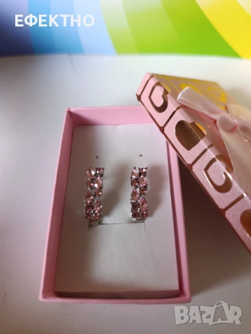 Различни модели сребърни обици, гривна,, колие.Комплект, снимка 3 - Бижутерийни комплекти - 14607372