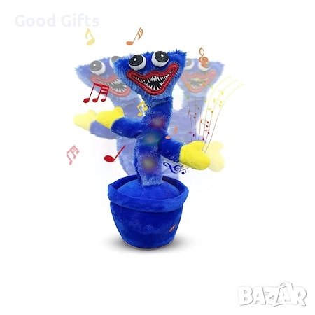 Интерактивна играчка, Танцуващ и Говорещ Huggy Wuggy, снимка 1 - Музикални играчки - 38140861