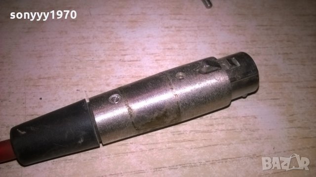 профи кабел с букса 3-ка и чинч-червен 1.5м, снимка 11 - Други - 27569952