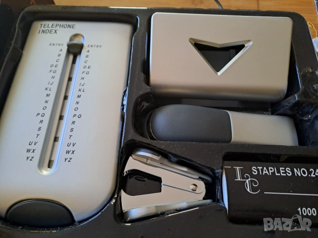 Офис комплект за бюро 5 части, снимка 3 - Ученически пособия, канцеларски материали - 53519774