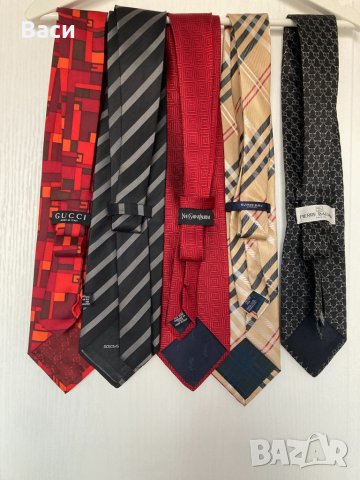 Burberry YSL GUCCI Dolce&Gabbana Balmain оригинални вратовръзки, снимка 9 - Други - 43671722