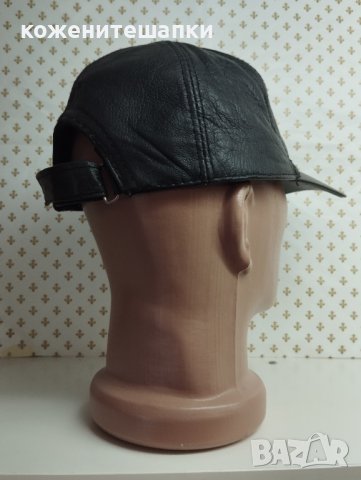 Мъжка кожена шапка Опел - 50, снимка 2 - Шапки - 43501593