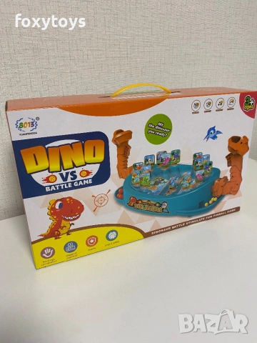 Битка Динозаври, събори мишените, топчета, снимка 7 - Игри и пъзели - 53123874