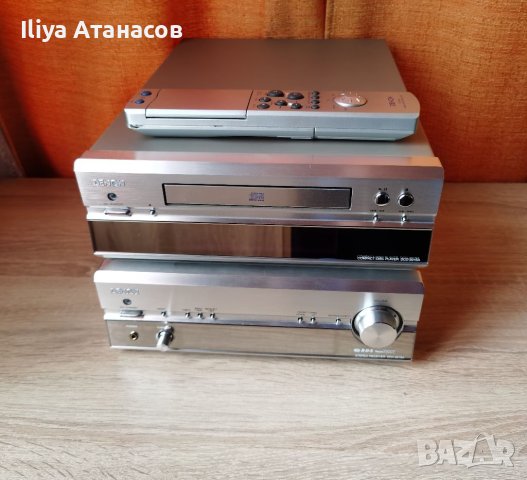 Denon DRA 201SA Dcd 201 SA стерео усилвател радио компакт диск и дистанционно , снимка 2 - Аудиосистеми - 40295343