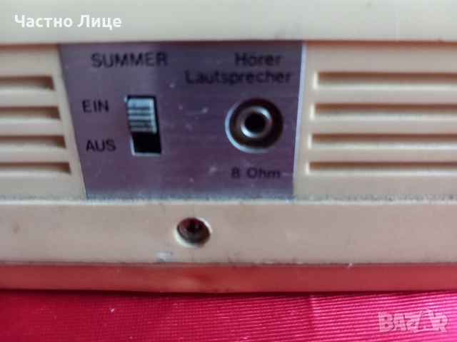 UNIVERSUM Ретро РАДИО, Electronic Radio Timer, 1980те, снимка 9 - Антикварни и старинни предмети - 52330061