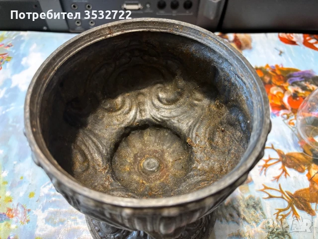 Антична газена лампа, снимка 7 - Антикварни и старинни предмети - 51240979