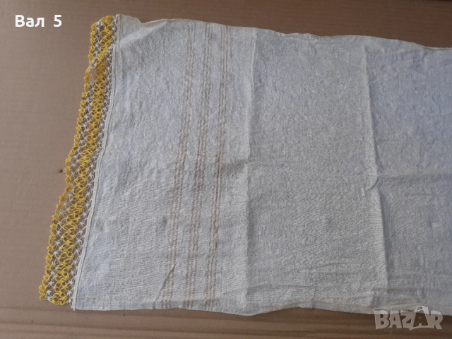 Автентични тъкани кенарени месали , обредни кърпи - 5 броя, снимка 3 - Антикварни и старинни предмети - 52295379