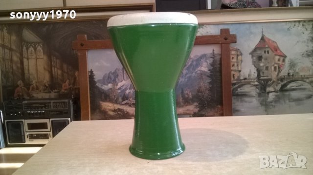 75лв зелена маркова тупалка-тарамбука от сирия 