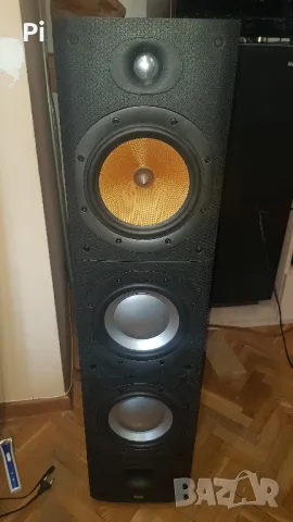B&W DM604 S3 подови тонколони + усилвател NAD C 370, снимка 1