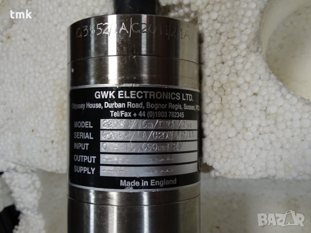 Датчик за налягане GWK Electronics 220SS , снимка 2 - Резервни части за машини - 32237643