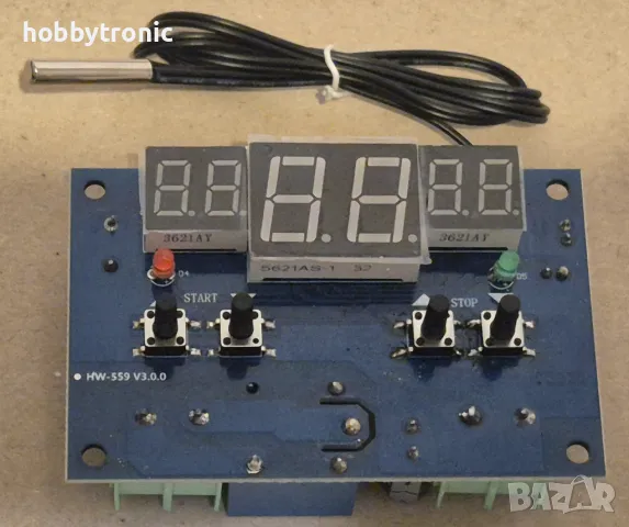 Цифров терморегулатор 12V W1401 -9⁰..+99⁰