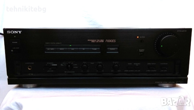 ⭐⭐⭐ SONY TA-F690ES ⭐⭐⭐ Качествен и мощен усилвател , 2 х 145/105 вата (4/8 ома), снимка 2 - Ресийвъри, усилватели, смесителни пултове - 50898812