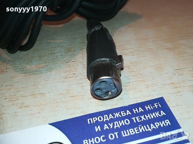 ПРОФИ КАБЕЛ 5 МЕТРА ЗА МИКРОФОН, снимка 8 - Микрофони - 28859191